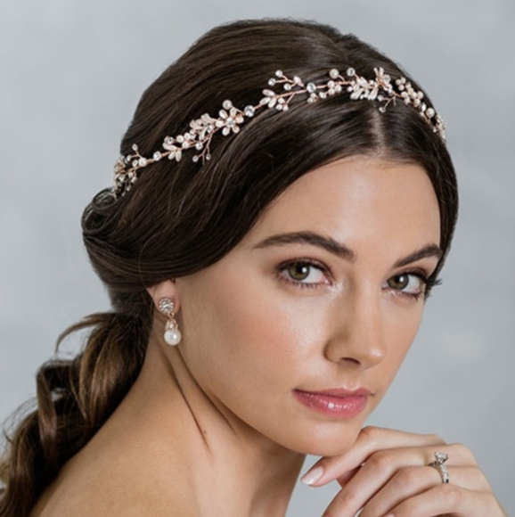 Bel Aire Accessories - BEL AIRE bridal hair wire accessory